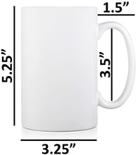 Load image into Gallery viewer, Serami 17oz White Classic Tall Coffee Mugs, 4pk
