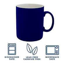 Load image into Gallery viewer, Serami 28oz Extra Large Cobalt Classic Ceramic Mugs, 2pk
