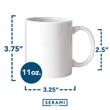 Load image into Gallery viewer, Serami 11oz Classic Ceramic Coffee Mugs, 6pk
