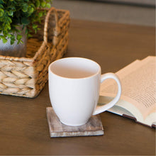 Load image into Gallery viewer, Serami 14oz White Bistro Ceramic Coffee Mugs, 4pk
